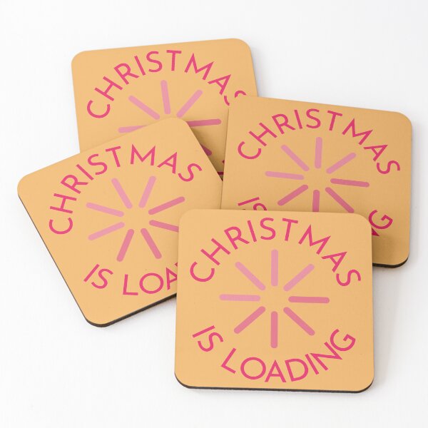 Item preview, Christmas Is Loading Pink designed and sold by cashewdays.