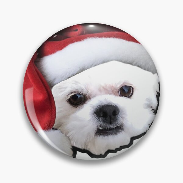 Item preview, Dog Wearing Santa Hat designed and sold by Rivalweejax.