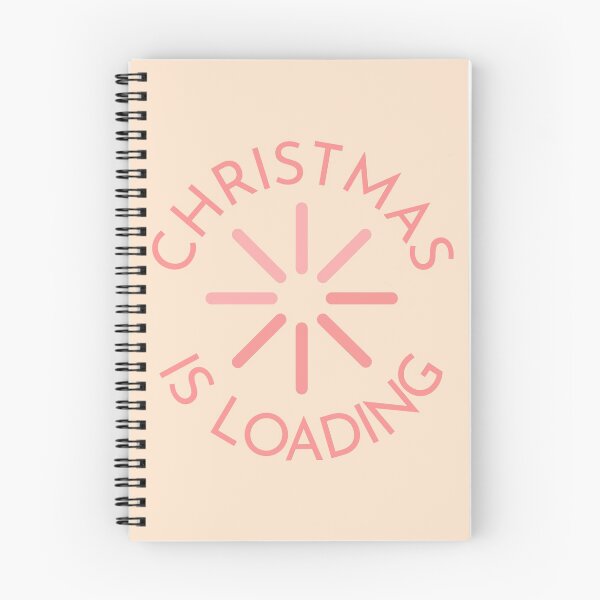 Item preview, Christmas Is Loading Light Pink designed and sold by cashewdays.