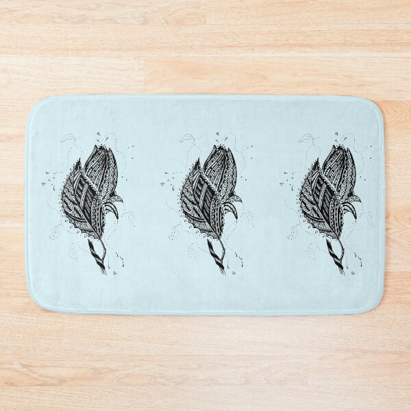 Item preview, Rosebud Tangle Black Transparent Background designed and sold by Heatherian.