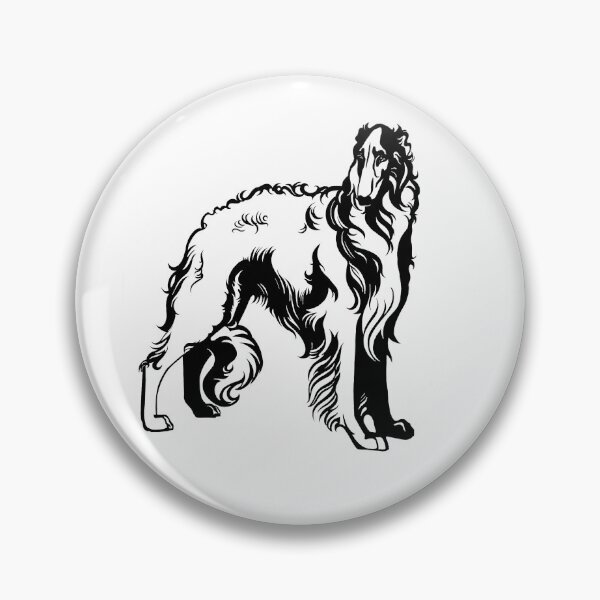 Item preview, Borzoi silhouette  designed and sold by Sketchbookist.