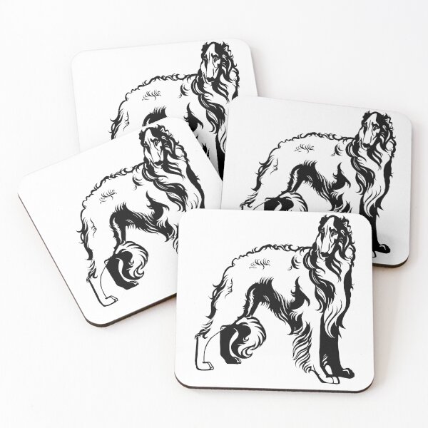 Item preview, Borzoi silhouette  designed and sold by Sketchbookist.