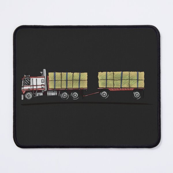 Item preview, Kenworth truck with load of square bales designed and sold by NC CUSTOMS.