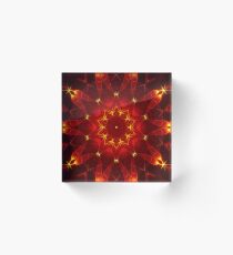 Autumn Starlight Acrylic Block