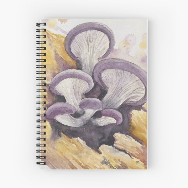 Item preview, Miniature Mushrooms- Pleurotus Estreatus designed and sold by Sketchbookist.