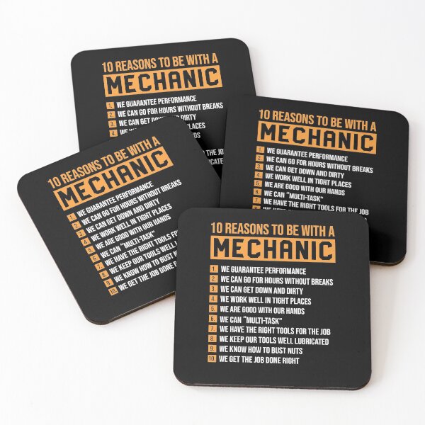 Item preview, Mechanic T Shirt, Funny Automotive and Car Mechanic Tee, Mechanical Engineer T-Shirts, Mechanic Dad Shirt, 10 Reasons To Be A Mechanic Shirt designed and sold by aymob.