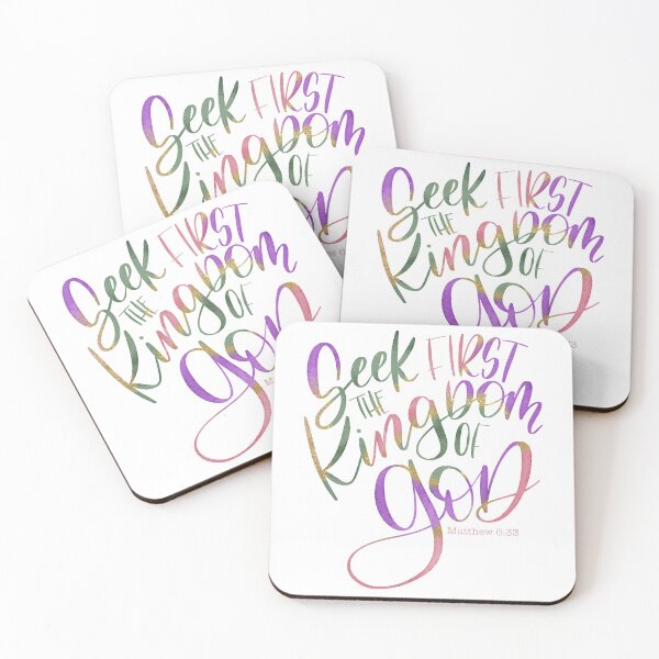 Item preview, Seek First God’s Kingdom designed and sold by TheJoyfulLilyCo.