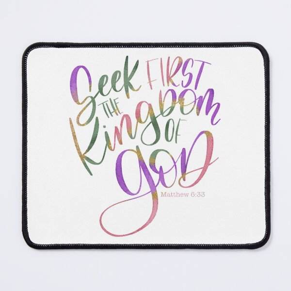 Item preview, Seek First God’s Kingdom designed and sold by TheJoyfulLilyCo.