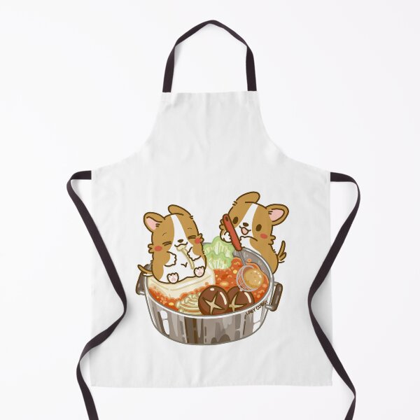 Item preview, Lazy Corgi - Hot Pot (White) designed and sold by LazyCorgiHK.
