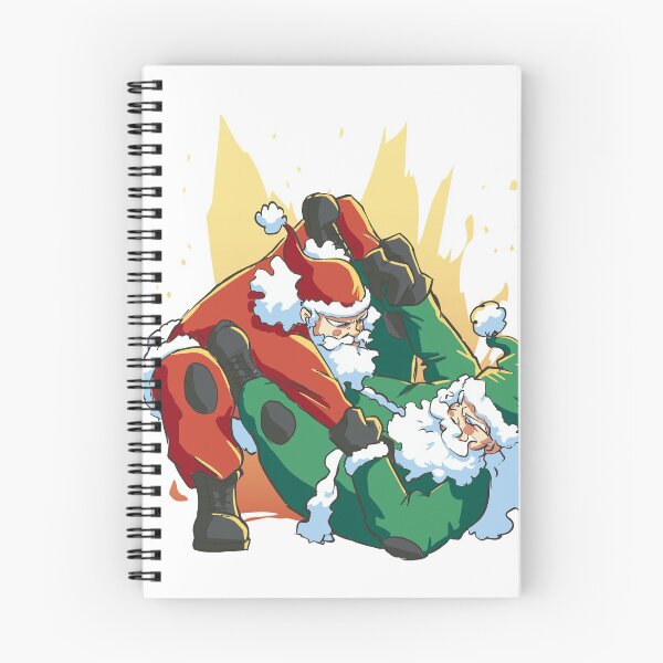 Item preview, Two Santas BJJ Brazilian Jiu Jitsu designed and sold by PragmaticFalcon.