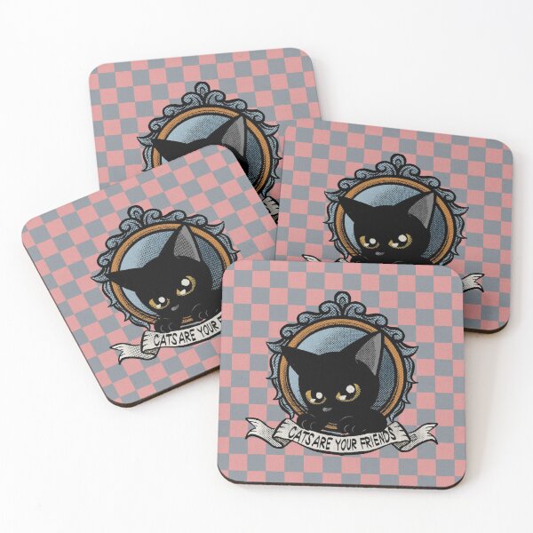 Item preview, Cats are friends designed and sold by BATKEI ART.