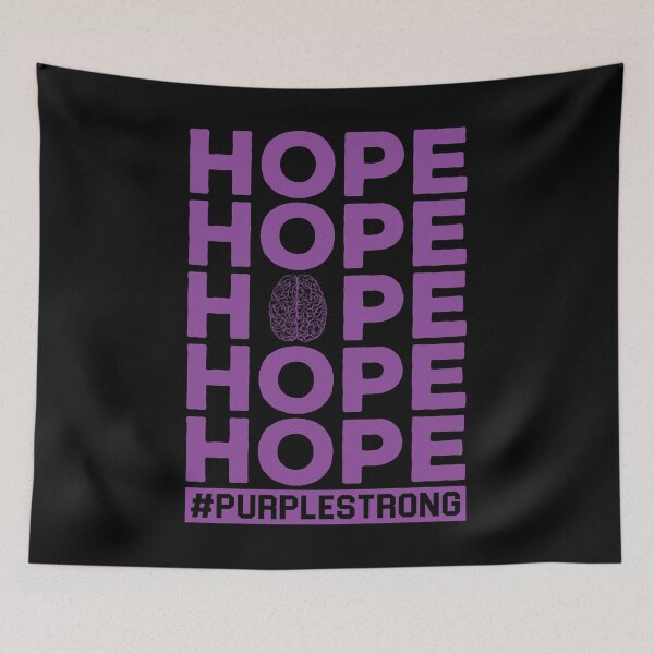 Item preview, Epilepsy Hope Shirt, Epilepsy Awareness Shirt, Epilepsy Supporter Shirt, Epilepsy Warrior Shirt, Purple Strong Ribbon Shirt, Epilepsy Walk designed and sold by aymob.