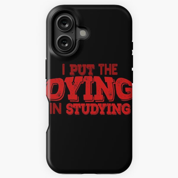 Vista previa del artículo con la obra «puse a los moribundos en estudiar», diseñado y vendido por Creative Life.