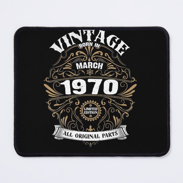 Item preview, Born In March 1970 Original Parts Vintage March Birthday  designed and sold by PattySweeney.