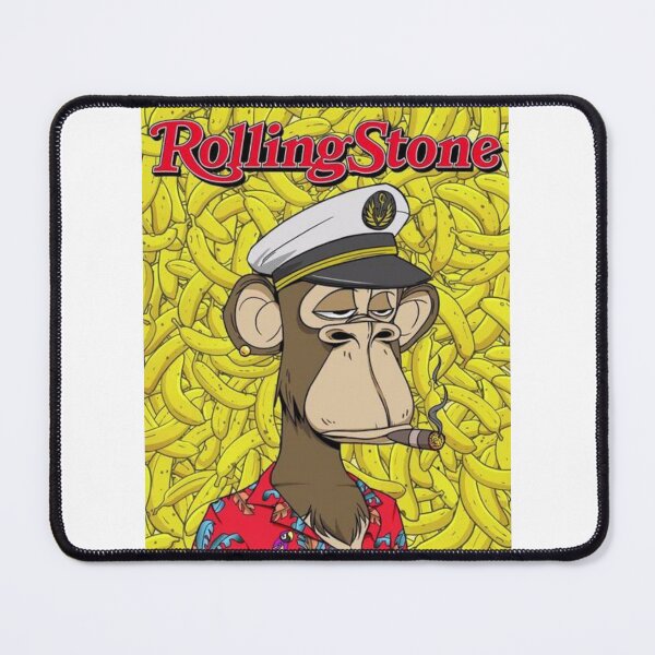 Item preview, Rolling Stone Bored Ape Yacht Club Art designed and sold by MyHipHopFashion.