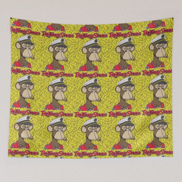 Item preview, Rolling Stone Bored Ape Yacht Club Art designed and sold by MyHipHopFashion.