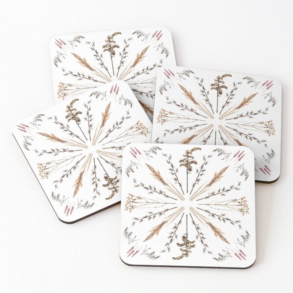 Item preview, Watercolor winter ornamental grass designed and sold by stasia-ch.