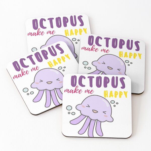 Item preview, Octopus make me happy designed and sold by Alreweny.