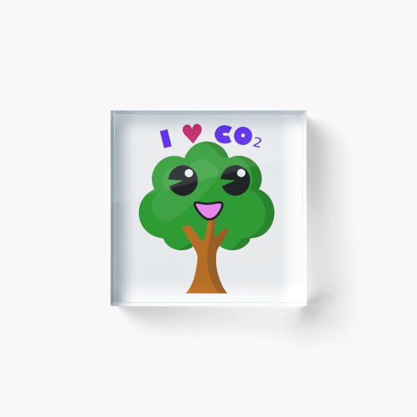 Item preview, Cute tree says I Love CO2 designed and sold by Lowtech.