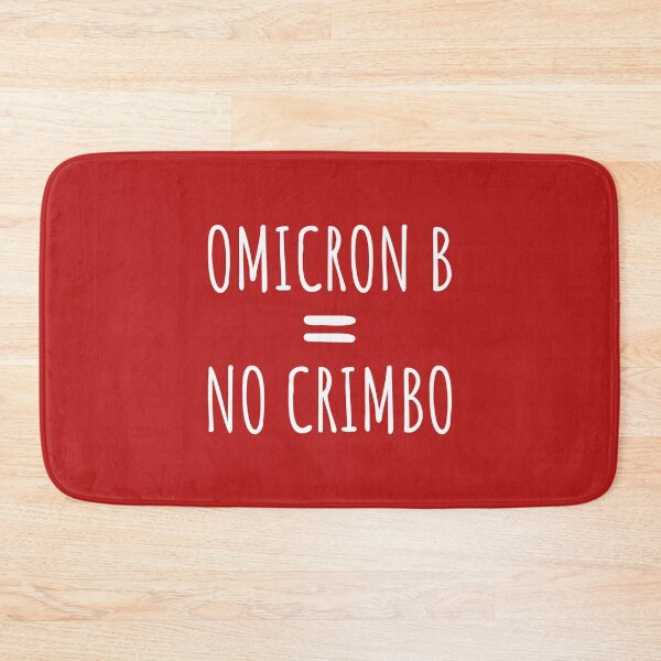 Item preview, Omicron B Anagram No Crimbo designed and sold by CoolYule.