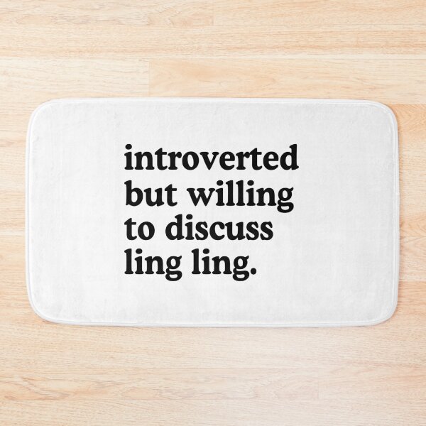 Item preview, Introverted But Willing To Discuss Ling Ling Twoset Violin designed and sold by allysmar.