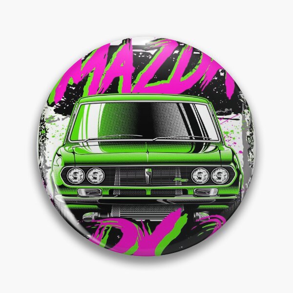 Item preview, GRUNGE MAZDA RX2  Brap Brap Brap Rotary Goodness JDM VINTAGE designed and sold by dragphotos.