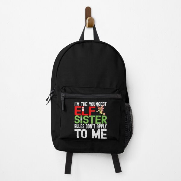 Item preview, I am the youngest Elf sister Rules don't apply to me Christmas Gift designed and sold by RS-Collections.
