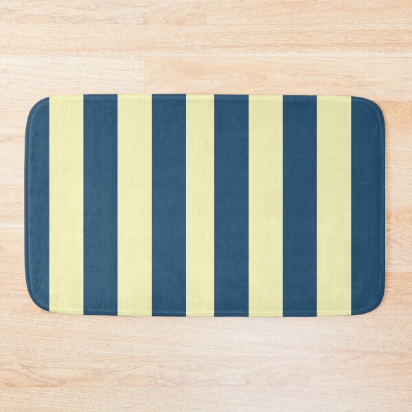 Item preview, Royal Blue and Pale Yellow Stripes designed and sold by NECHSTORE.