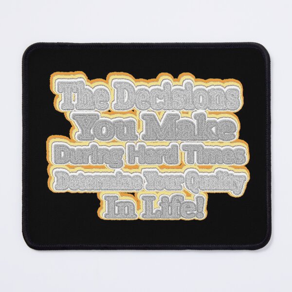 Item preview, Cute Artwork Design " Your Quality In Life!" Buy Now! designed and sold by Health And Fitness Posts e-Store.