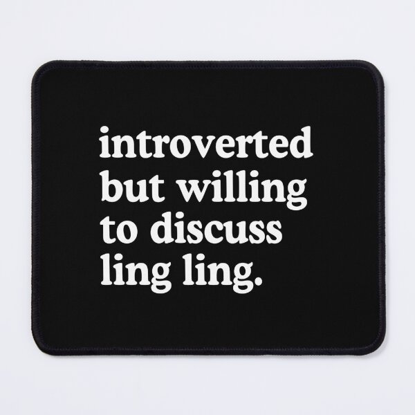 Item preview, Introverted But Willing To Discuss Ling Ling Twoset Violin designed and sold by allysmar.