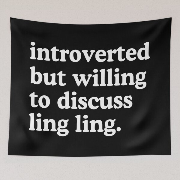 Item preview, Introverted But Willing To Discuss Ling Ling Twoset Violin designed and sold by allysmar.