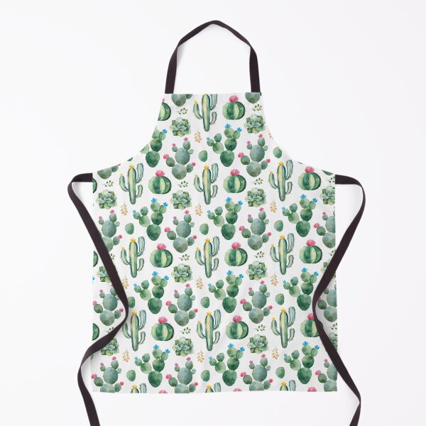 Item preview, Floral Green Cactus Watercolor designed and sold by ThompsonBeauty.
