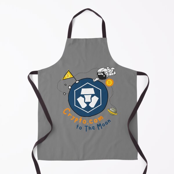 Item preview, Crypto com coin to the moon, Cryptocurrency, CRO HODL bitcoin, graphic funny style   designed and sold by KittySSmith.