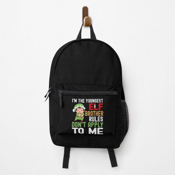Item preview, I am the youngest Elf brother Rules don't apply to me Christmas Gift designed and sold by RS-Collections.