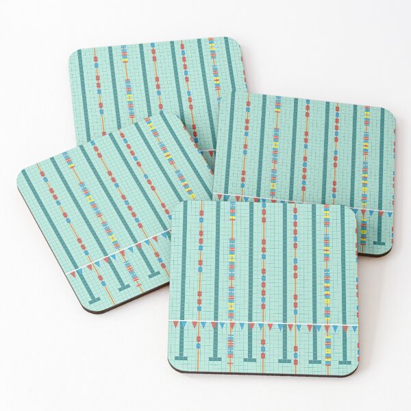 Item preview, Retro Swimming Pool Art designed and sold by ThompsonBeauty.