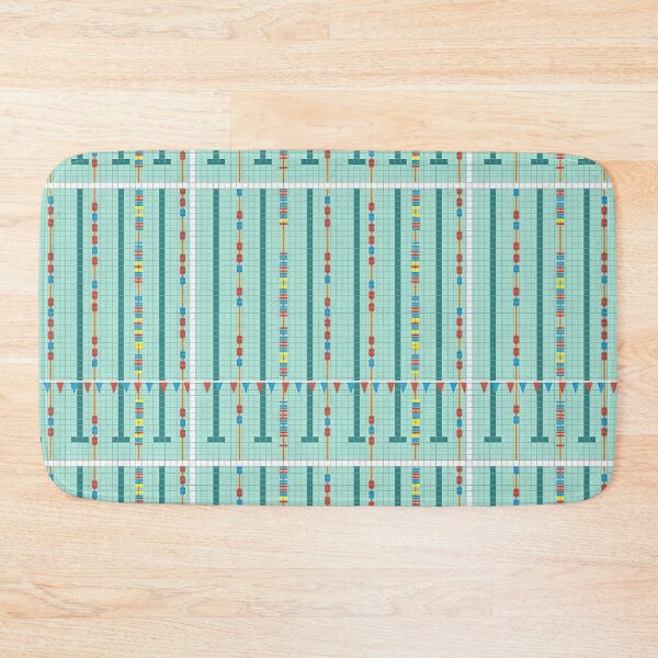 Item preview, Retro Swimming Pool Art designed and sold by ThompsonBeauty.