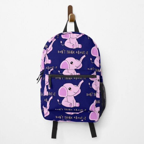 Item preview, Don't Think About A Pink Elephant designed and sold by Happy Puppy Print On Demand.