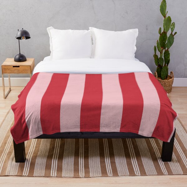 Item preview, Soft Modern Red and Pink Stripes designed and sold by NECHSTORE.