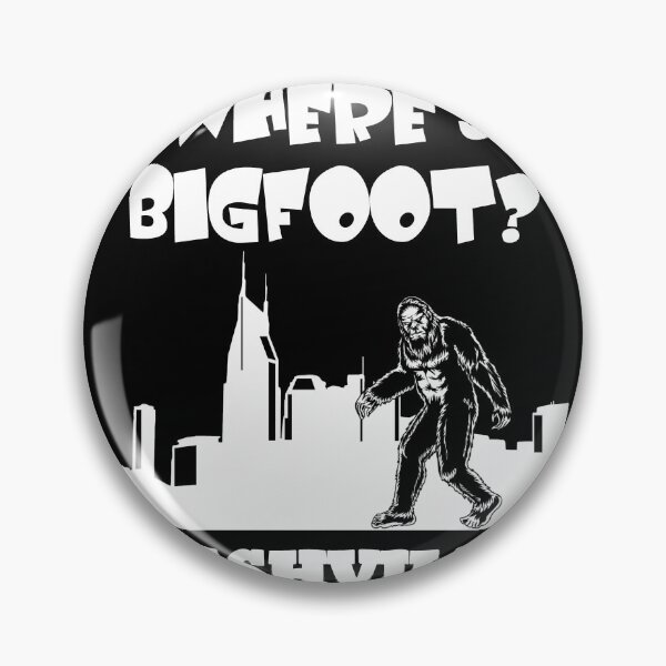 Item preview, Bigfoot in Nashville Bigfoot gift drawing Tennessee funny gift designed and sold by BRtisticDesigns.