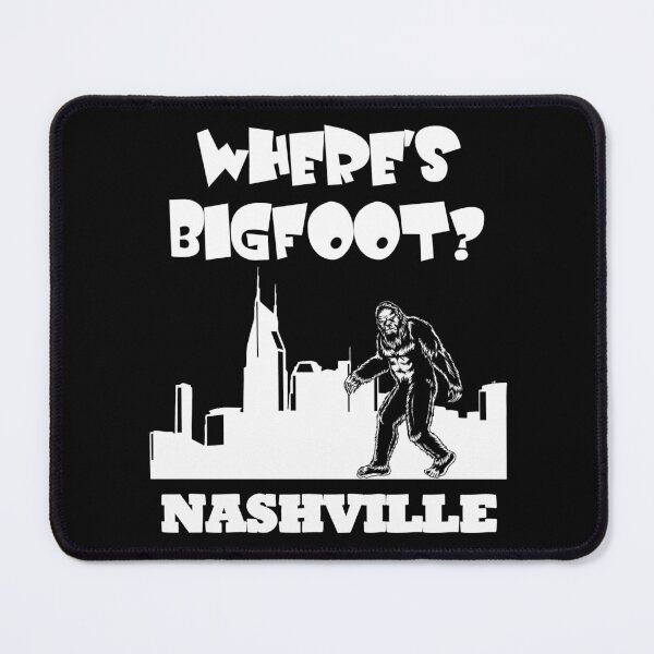 Item preview, Bigfoot in Nashville Bigfoot gift drawing Tennessee funny gift designed and sold by BRtisticDesigns.