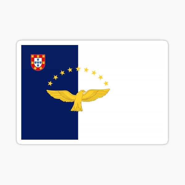 Item preview, Flag of Azores, Portugal designed and sold by Beluga Cat.