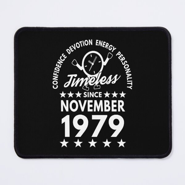 Item preview, November Birthday Timeless Person - 1970 - White Text designed and sold by MoonsmileProd.