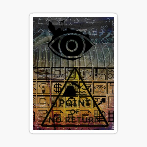 point of no return Sticker
