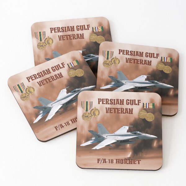 Item preview, F/A-18 Hornet Persian Gulf War Veteran designed and sold by Mil Merchant.