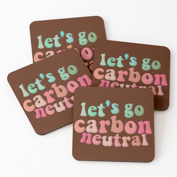 Item preview, Environmental Advocacy Lets Go Carbon Neutral Green Pink designed and sold by cashewdays.