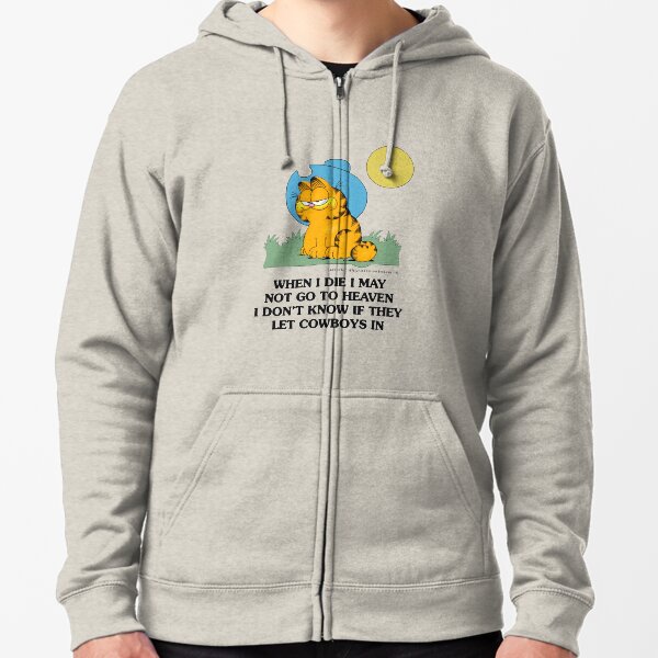 Garfield Cowboy Sweatshirts Hoodies Redbubble