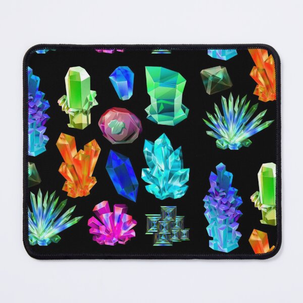 Item preview, Crystals gemstones colorful pattern backpack designed and sold by Nishad4.