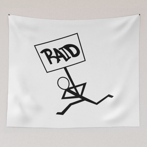 Item preview, Stix The Stickman - RAID designed and sold by AlwaysHollyJo.