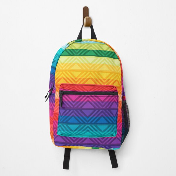 Item preview, Classic Peruvian Textile Style Design / Cusco Rainbow Flag designed and sold by Akbaly.