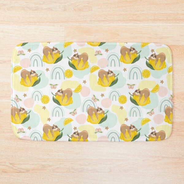Item preview, Sloth On Lime With Lime Slices  designed and sold by CatheriLove.